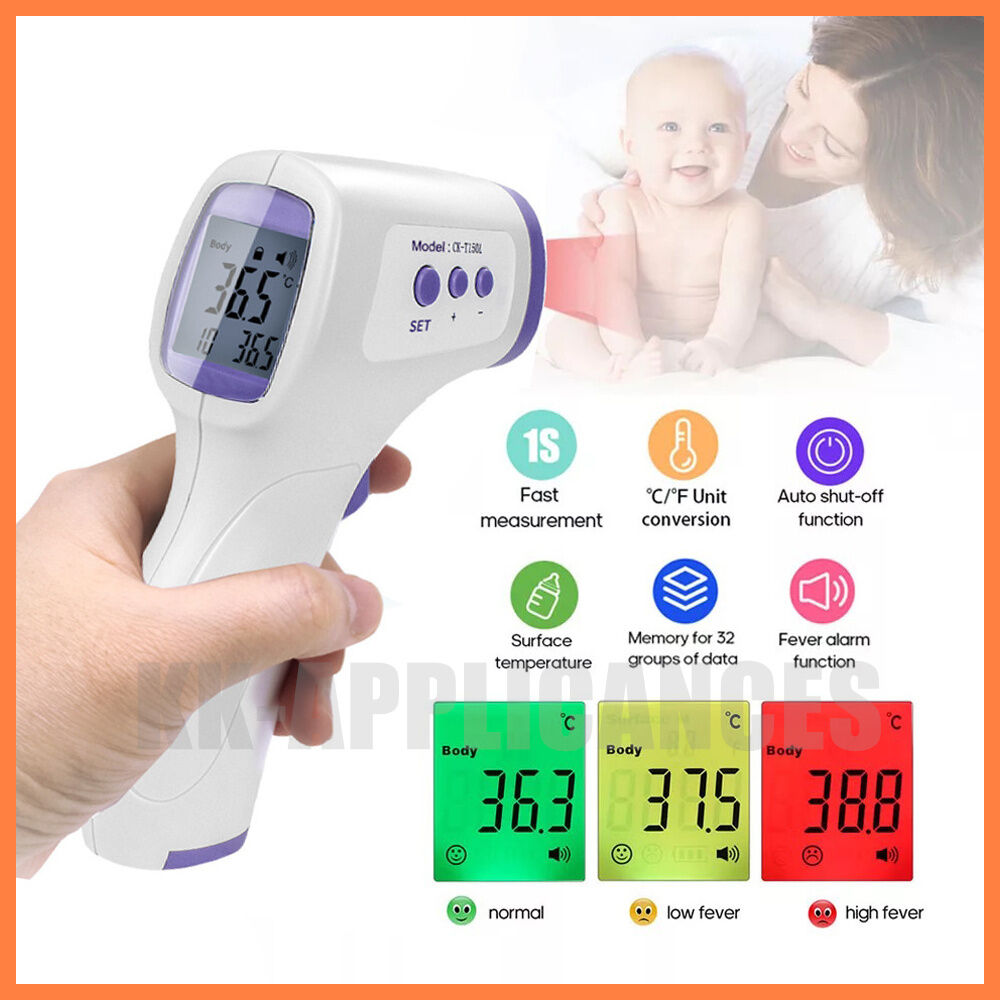 SG Digital Infrared Medical Thermometer Non-Contact Forehead Thermometer Adult and Baby Home Office Healthcare