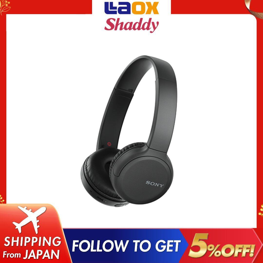 Sony Wireless Headphones WH-CH510, black color Bluetooth hands-free calls high-quality sound and superb detail light weight and built-in microphone. Directly delivered from Japan