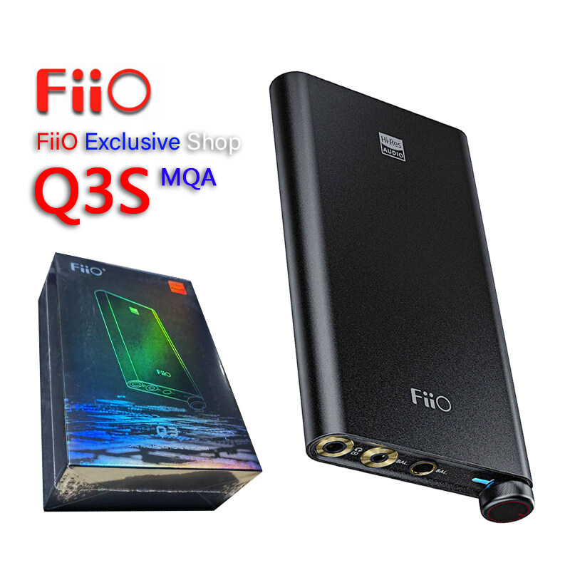 FiiO Q3 MQA-THX Balanced DAC/Headphone Amplifier DSD256 384kHz/32bit with AK4452 2.5/3.5/4.4mm Output