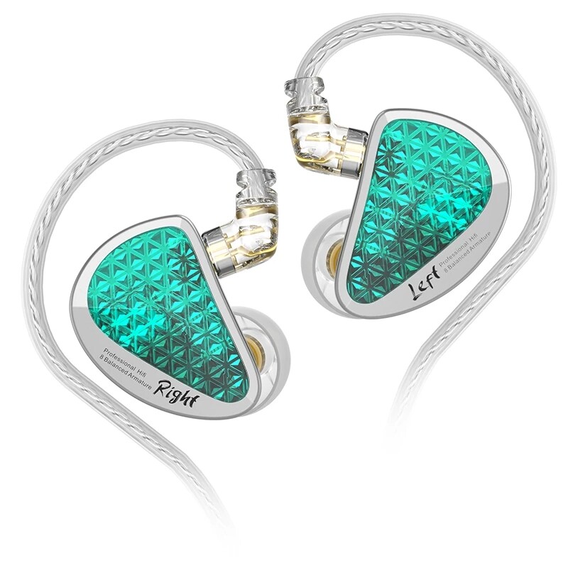 KZ AS16 PRO 8BA In Ear Earphone 8 Balanced Armature Headset High Sound Quality Monitor HiFi Earphone AS10 ZS10PRO ZSX