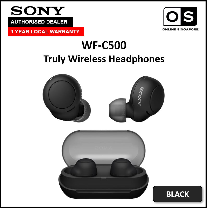 Online Singapore - Sony WF-C500 Truly Wireless Headphones