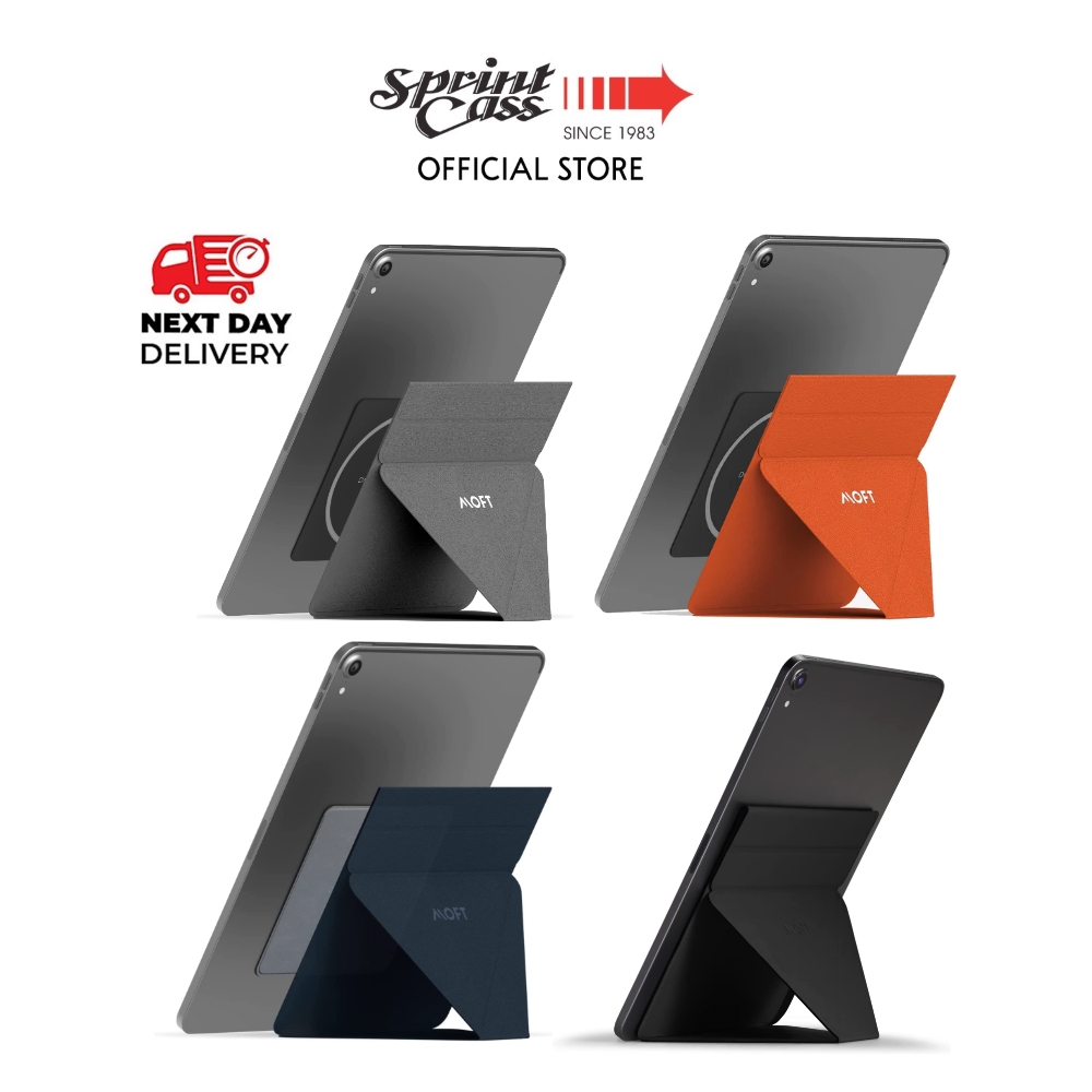 (NEXT DAY DELIVERY) MOFT Invisible Slim Tablet Stand, Most Adjustable, Adhesive and Reusable, Compatible with Tablets Up to 13”