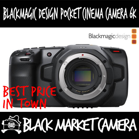 [BMC] Black Magic Blackmagic Design BMD Pocket Cinema Camera 6K (Canon EF/EF-S)