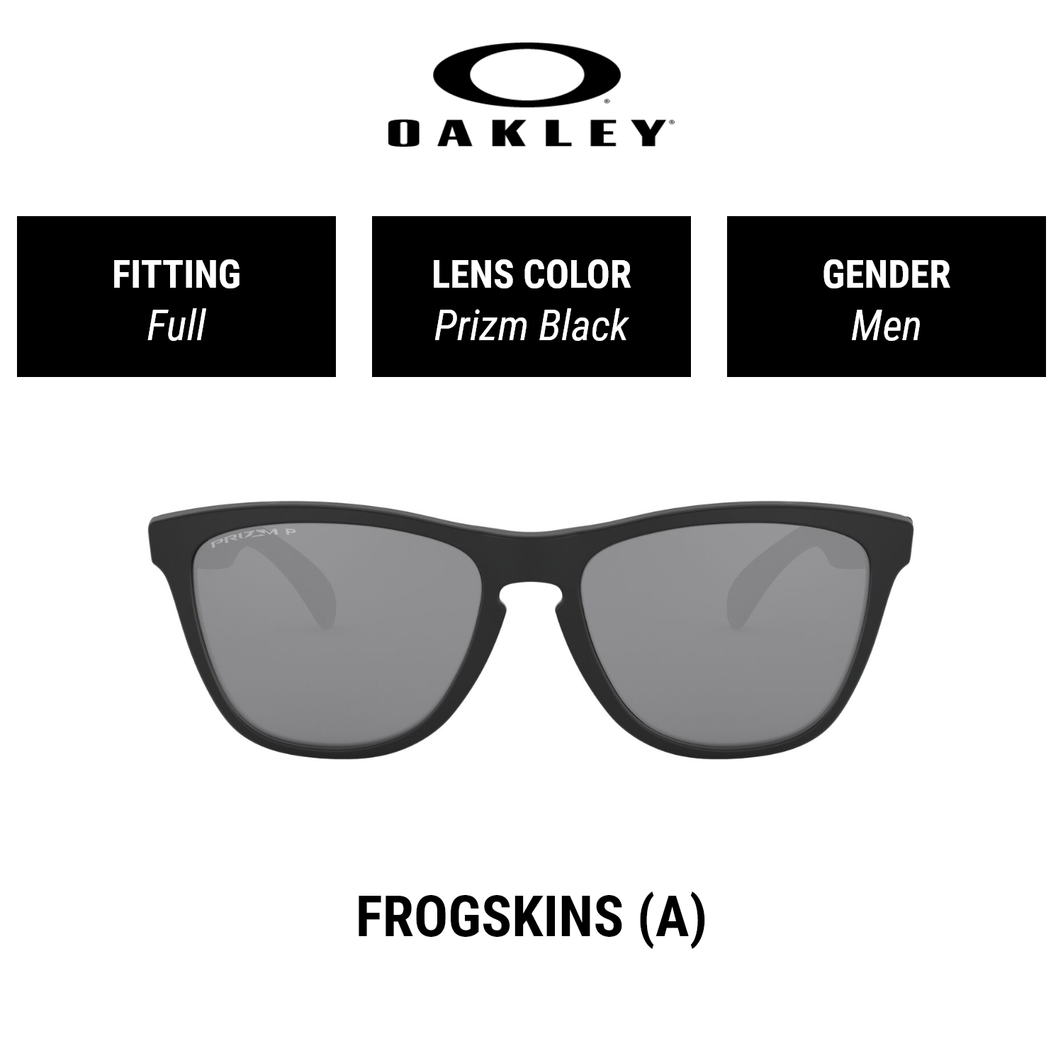 Oakley FROGSKINS (A)  OO9245 924587  Men Full Fitting  Polarized PRIZM Sunglasses  Size 54mm