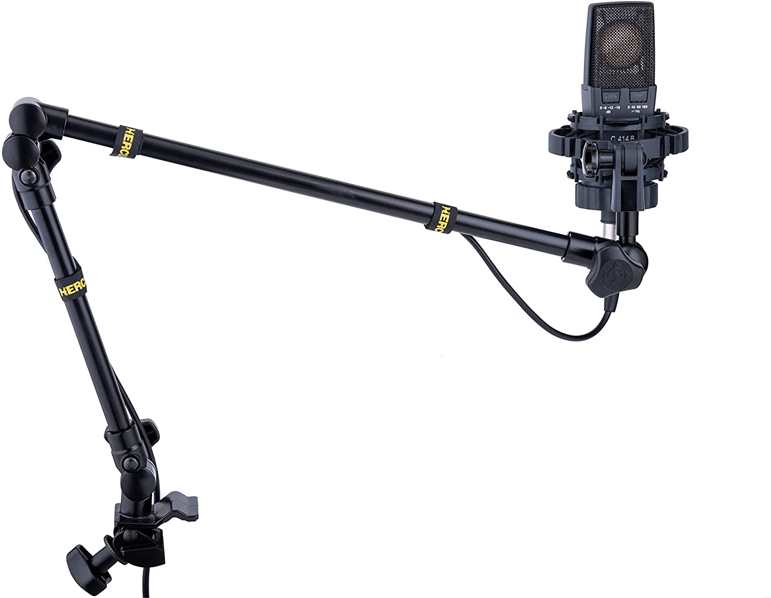 Hercules DG107B Universal Podcast Mic & Camera Arm Stand