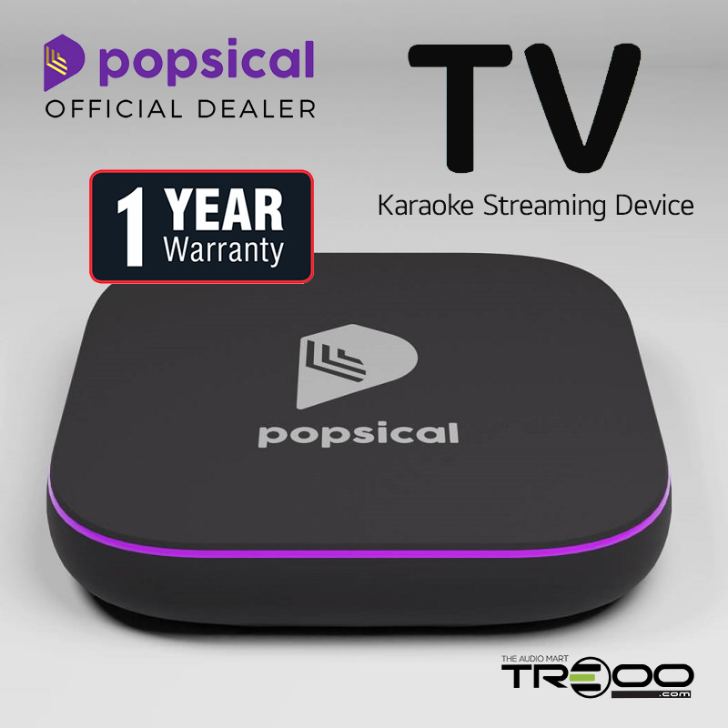 Popsical TV Network Streaming Wireless Karaoke Receiver Device