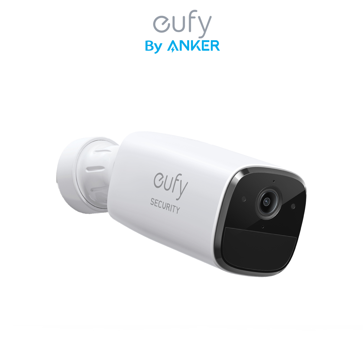 eufy by Anker Security SoloCam E40, Outdoor Security Camera, Wifi, Wireless, Wire-Free, Advanced AI Person-Detection, Two-Way Audio, 2K Resolution, 90dB Alarm, IP67 Weatherproof, No Monthly Fee