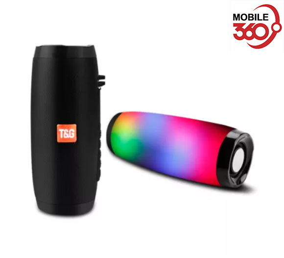 Portable Speaker//Column Wireless Bluetooth Speaker Powerful High BoomBox Outdoor Bass HIFI TF FM Radio with LED Light TG-157
