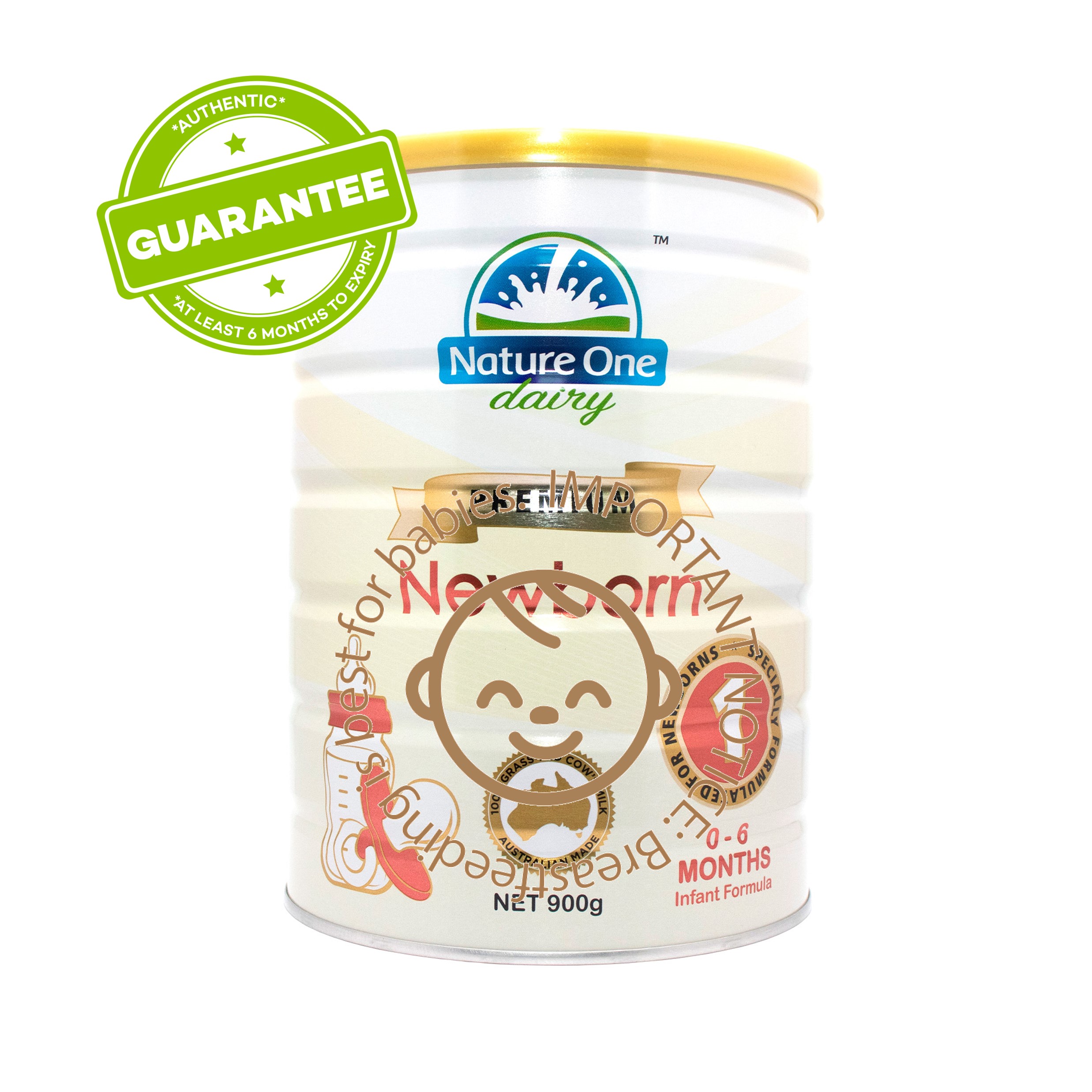 Nature One Dairy Premium Newborn Infant Formula Step 1 900g