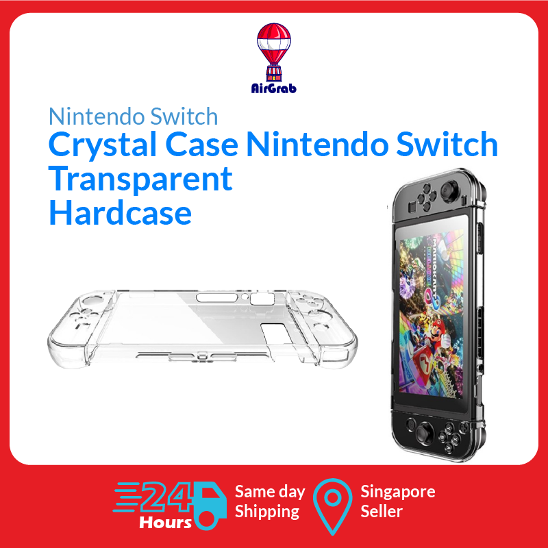 Crystal Case Nintendo Switch Transparent Hard Case Casing [Singapore Seller]