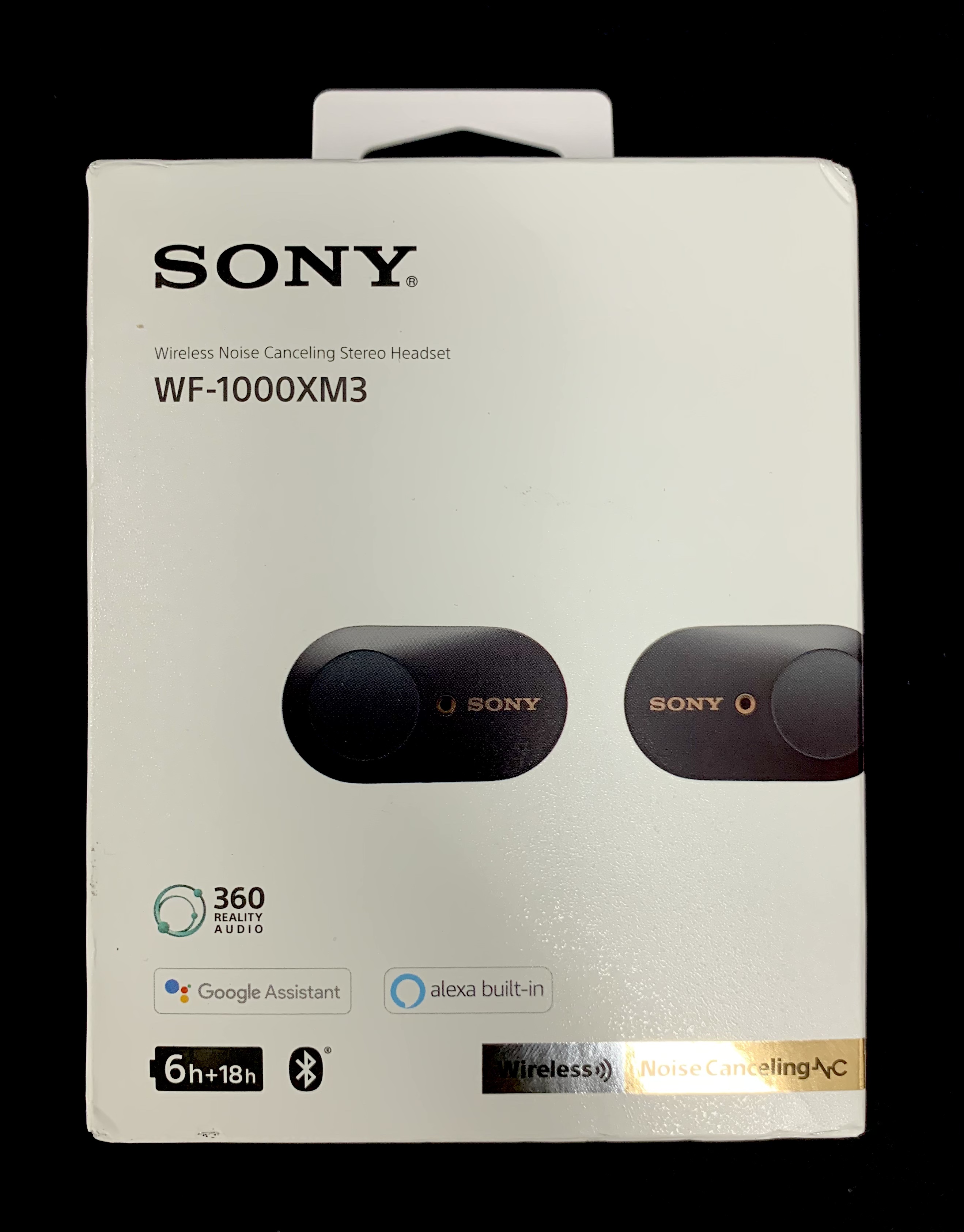 Sony WF-1000XM3 Wireless Noise Cancelling Headphones (PRE-OWNED)