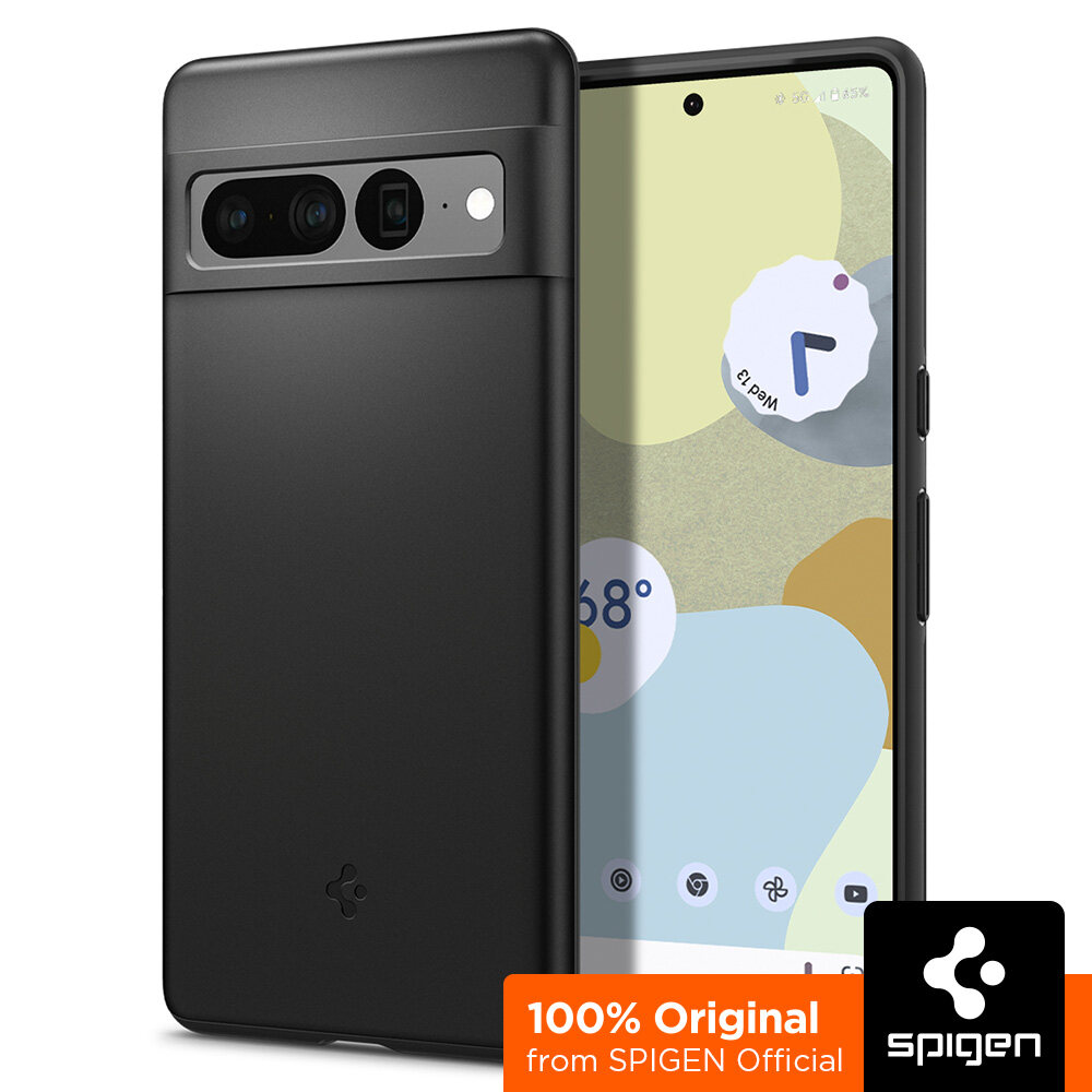 SPIGEN Case for Pixel 7 / 7 Pro [Thin Fit] Stay Lightweight and Protected, with Durable Slim Design / Pixel 7 Case / Pixel 7 Pro Case / Pixel 7 Casing / Pixel 7 Pro Casing