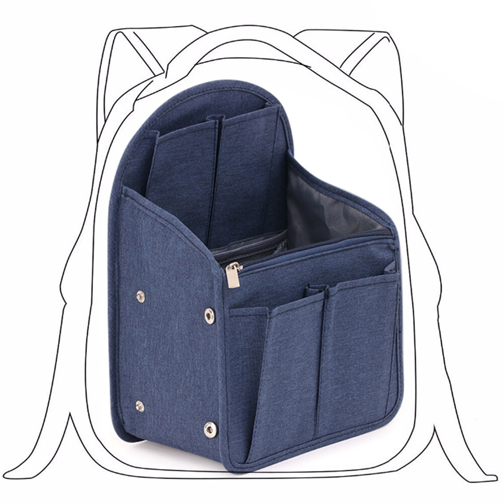 EverToner Travel Backpack Liner Organizer Insert Bag in Bag Compartment Sorting Bag Packing Cubes Handbag Storage Travel Accessories
