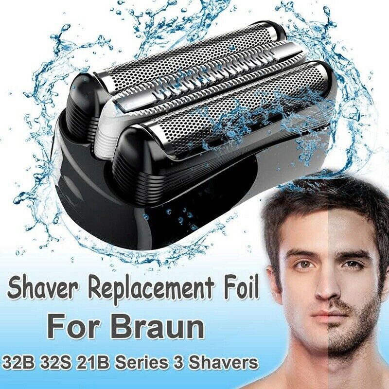 Warm Light For Braun 32B 32S 21B Series 3 310S 320S 340S 3010S Replacement Shaver Foil Head